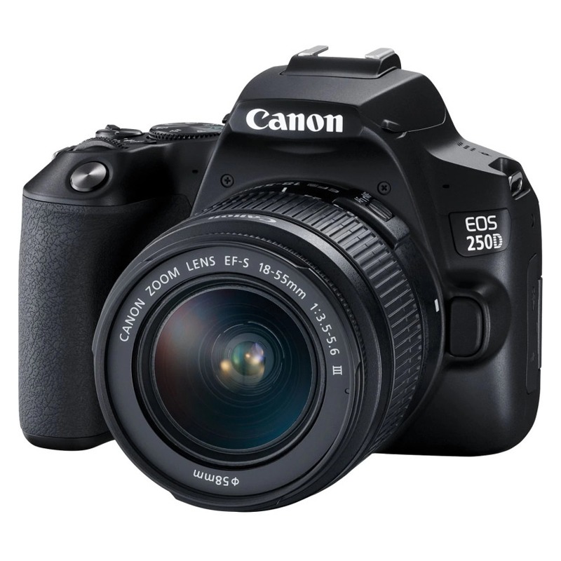 Appareil Photo Reflex CANON EOS 250D + Objectif 18-55 mm IS - Noir - Image 2