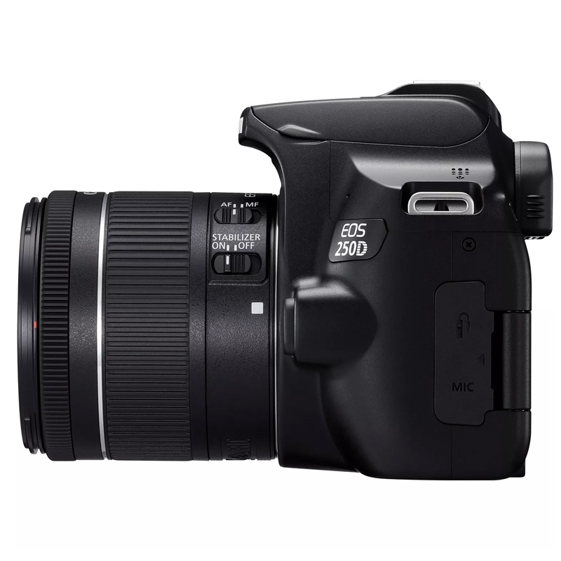 Appareil Photo Reflex CANON EOS 250D + Objectif 18-55 mm IS - Noir - Image 5