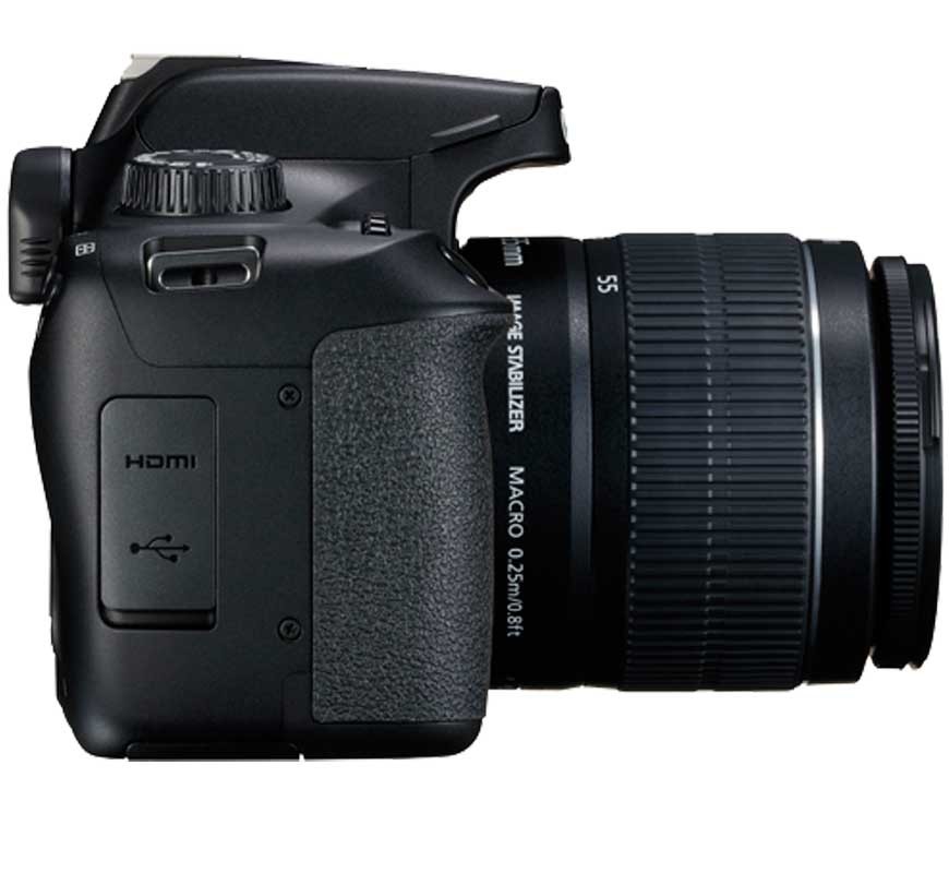 Appareil Photo Reflex CANON EOS 4000D + Objectif 18-55mm DC - Noir - Image 3