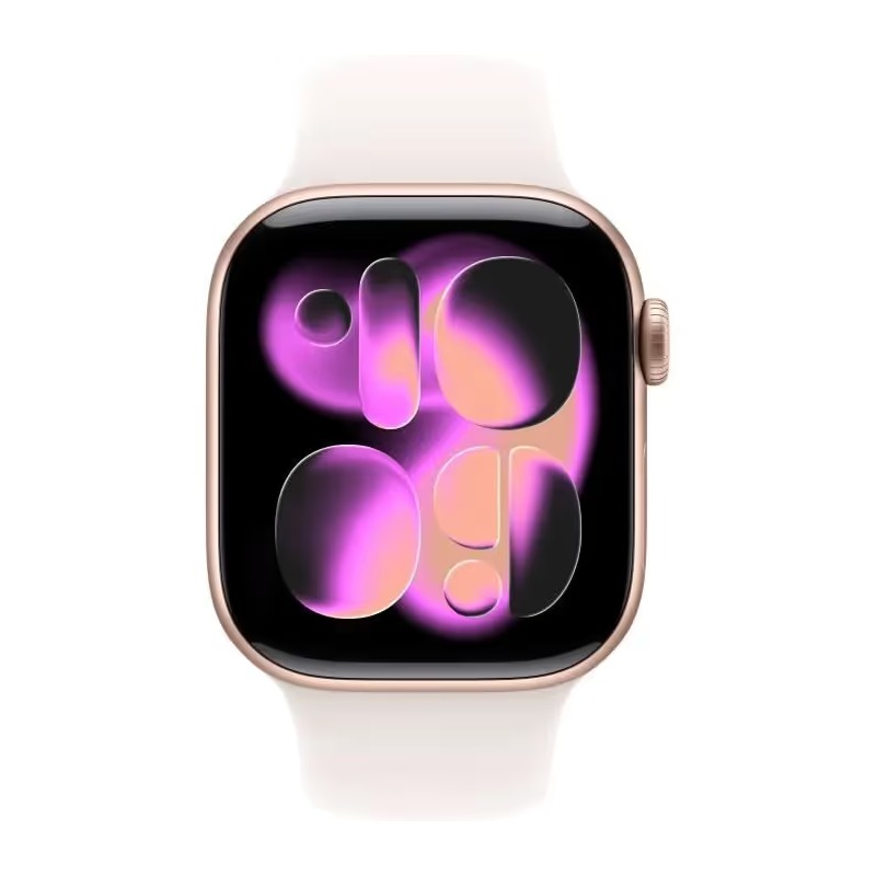 APPLE Watch Séries 11 GPS 42MM Avec Bracelet Sport M/L - Rose Gold Aluminium - Image 2