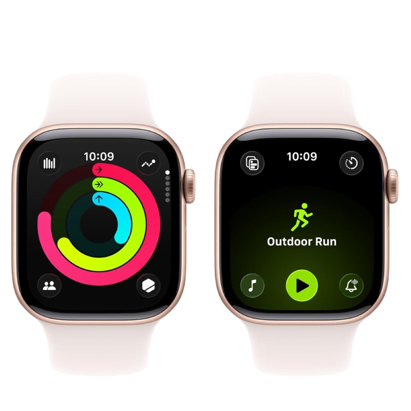 APPLE Watch Séries 11 GPS 42MM Avec Bracelet Sport M/L - Rose Gold Aluminium - Image 6