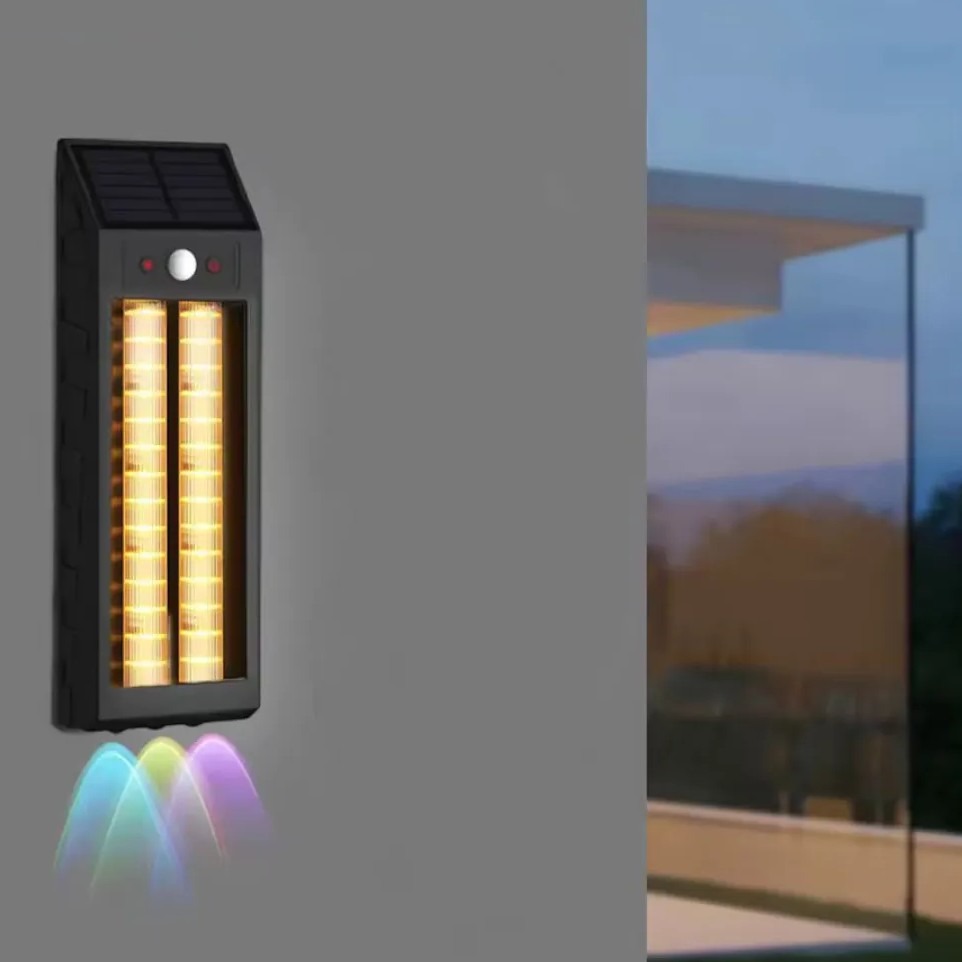 Applique murale solaire à LED 18 W double éclairage - HW668-2 - Image 3