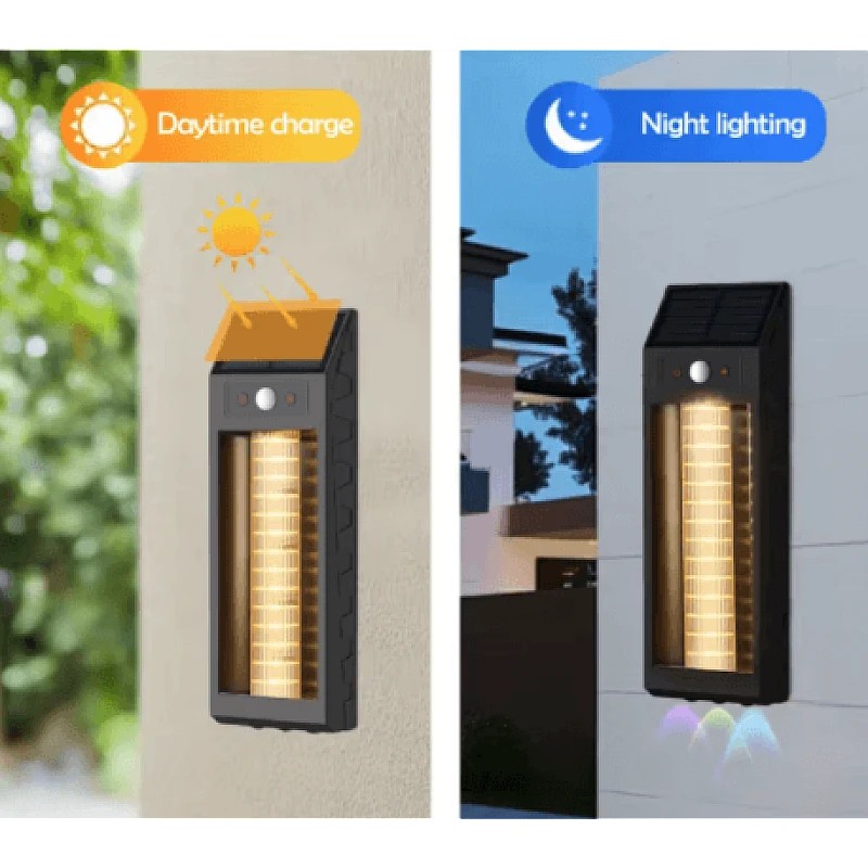 Applique murale solaire à LED 18 W double éclairage - HW668-2 - Image 6