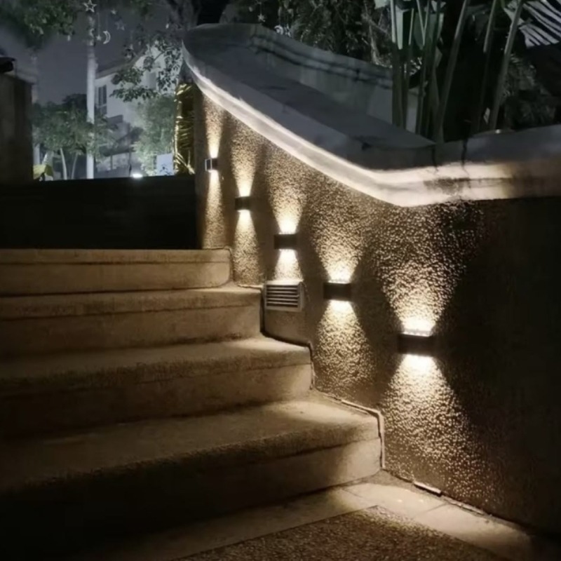 Appliques Solaires Pack De 2 Sans Fil 12 LED - PB1545	 - Image 3