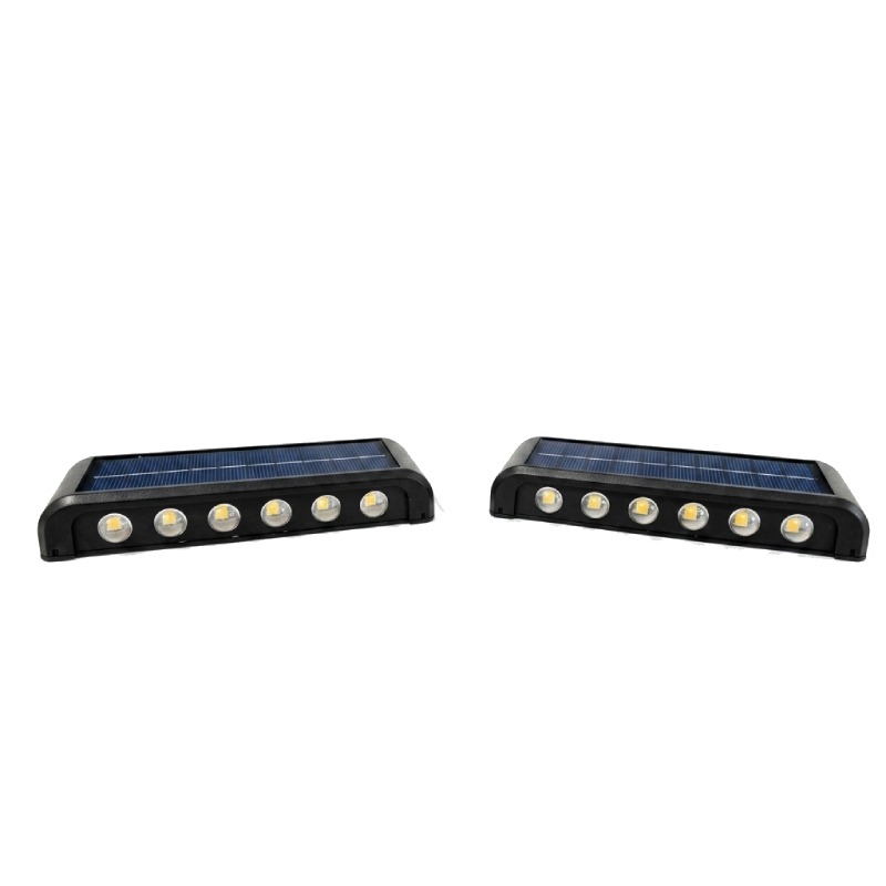 Appliques Solaires Pack De 2 Sans Fil 12 LED - PB1545	 - Image 2