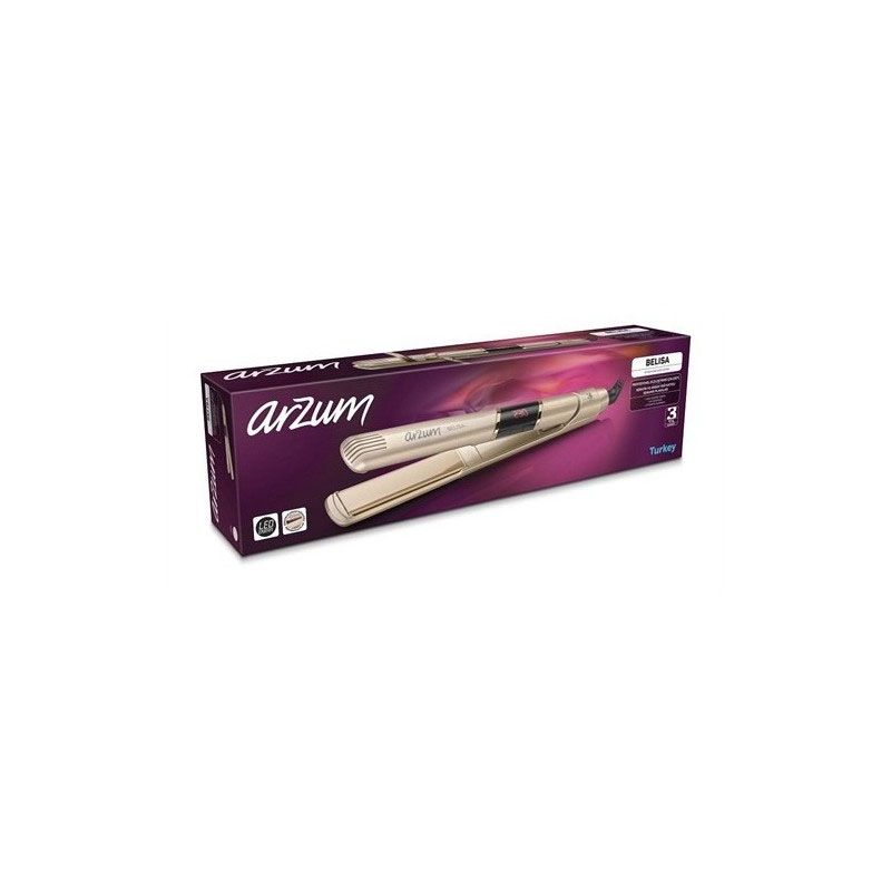Lisseur Céramique Kératine ARZUM AR5024 Belisa - Gold - Image 7