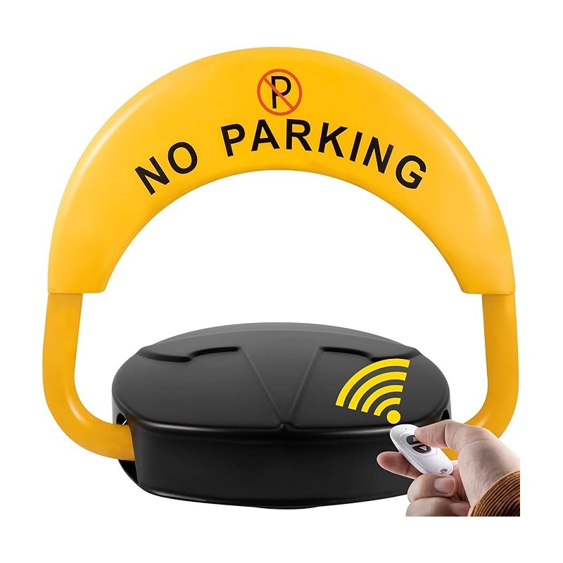 Arceau de Parking Automatique Avec Commande - Noir&jaune