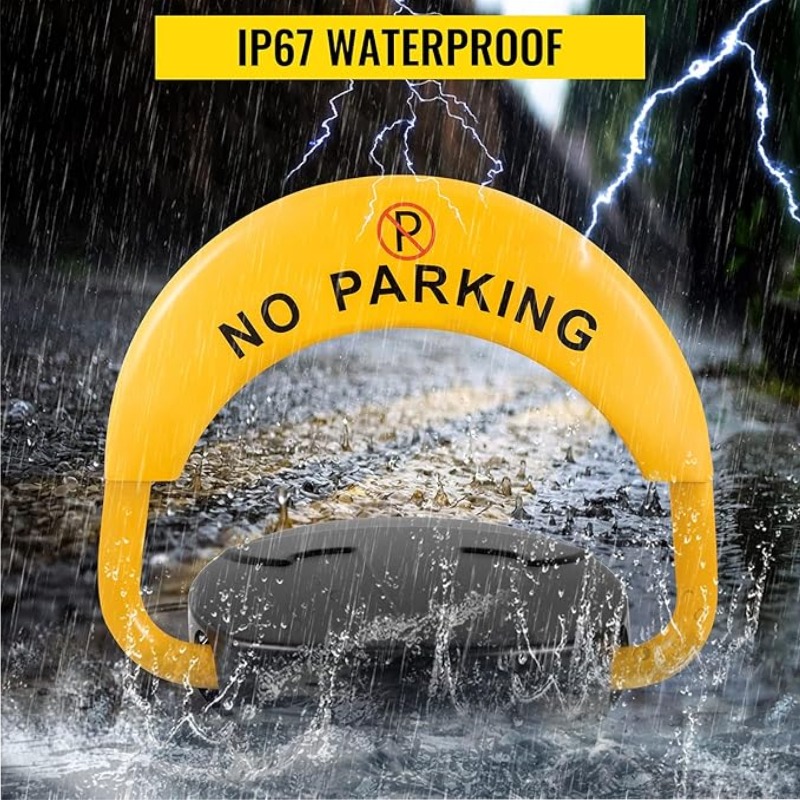 Arceau de Parking Automatique Avec Commande - Noir&jaune - Image 5