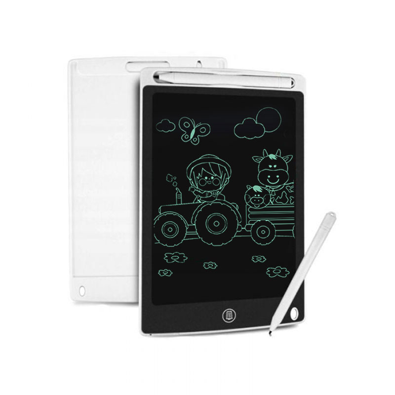 Ardoise Magique LCD 10'' Pour Enfant - Blanc