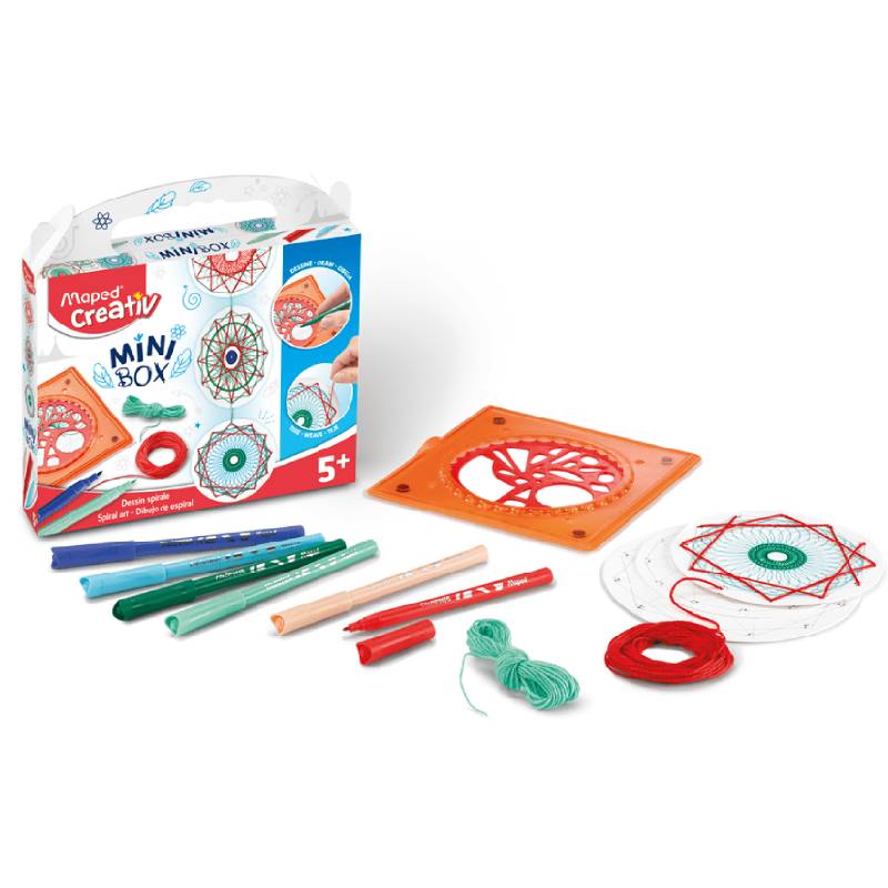 Art Créatif MAPED En Spirale Mini Box (4) - 907016 - Image 2