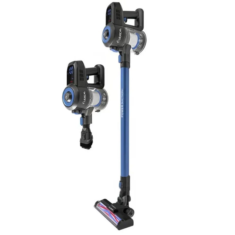 Aspirateur Balai Sans Fil 2EN1 LEXICAL LVC-4022 130W - Bleu