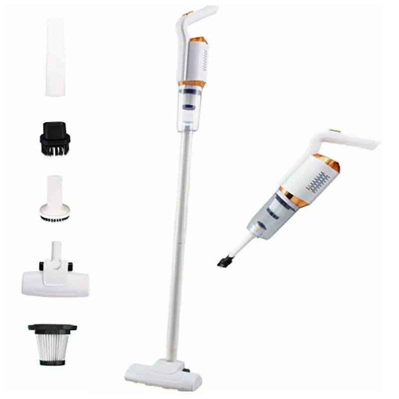 Aspirateur Balai 2en1 Rechargeable 120W - Blanc - Image 2