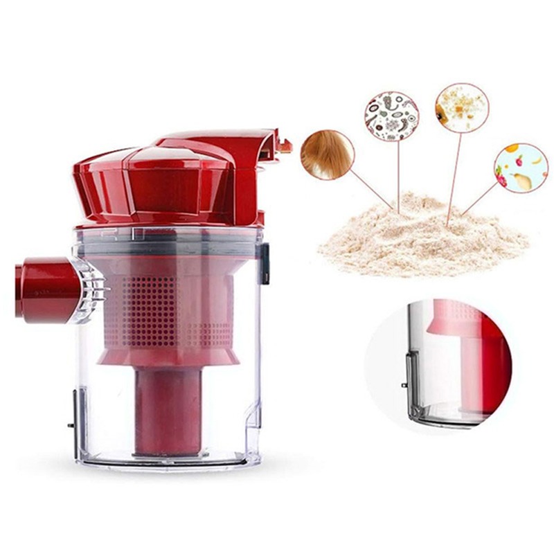 Aspirateur Balai Sans Fil 2EN1 LEXICAL LVC-4020 120W - Rouge - Image 3