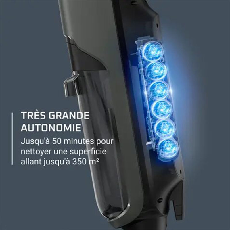 Aspirateur Balai Sans Fil ROWENTA X-Clean 4 200W - Noir - Image 4