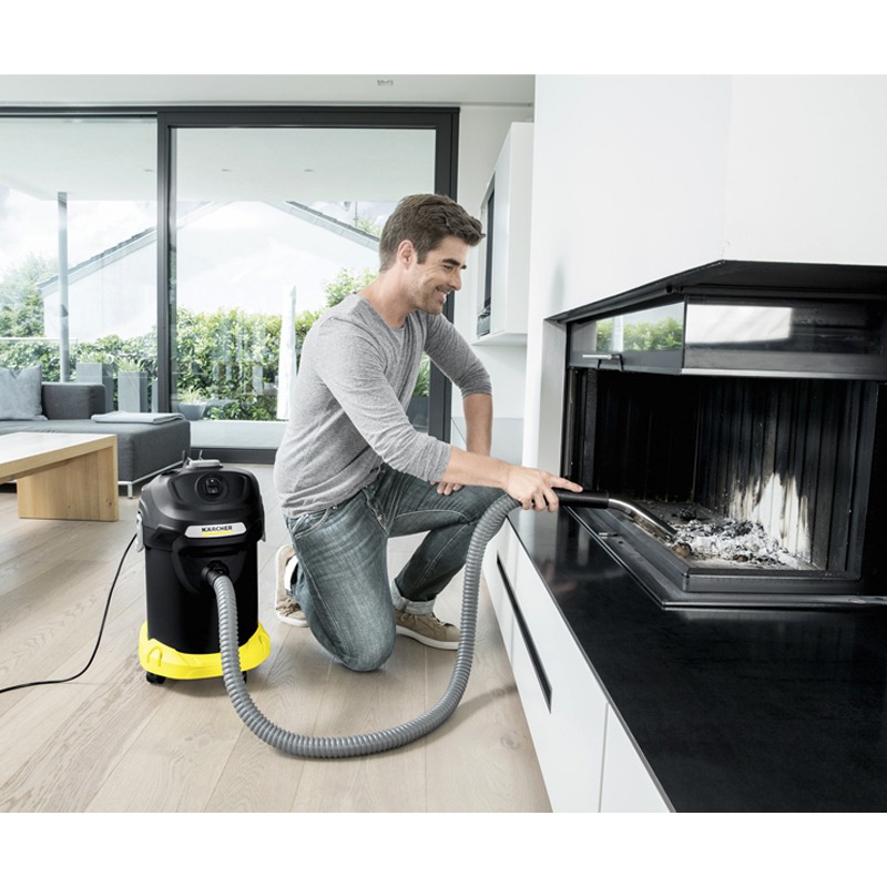 Aspirateur Cendres et Poussières KÄRCHER AD 4 Premium - Noir&Jaune - Image 3