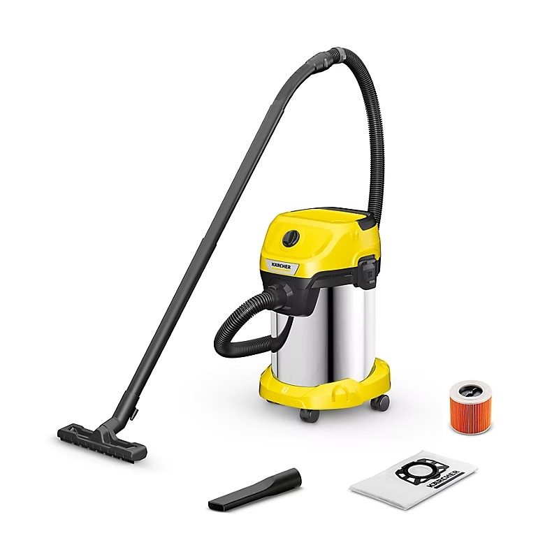 Aspirateur Puissant Kärcher WD 3 S V - 1000W, 17L, Sans Sac & Humide, Photo boutique MyTek chez MyTek