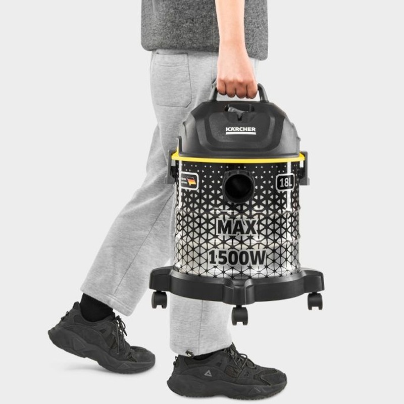 Aspirateur Poussière KÄRCHER DVAC 1500W - Noir - Image 3