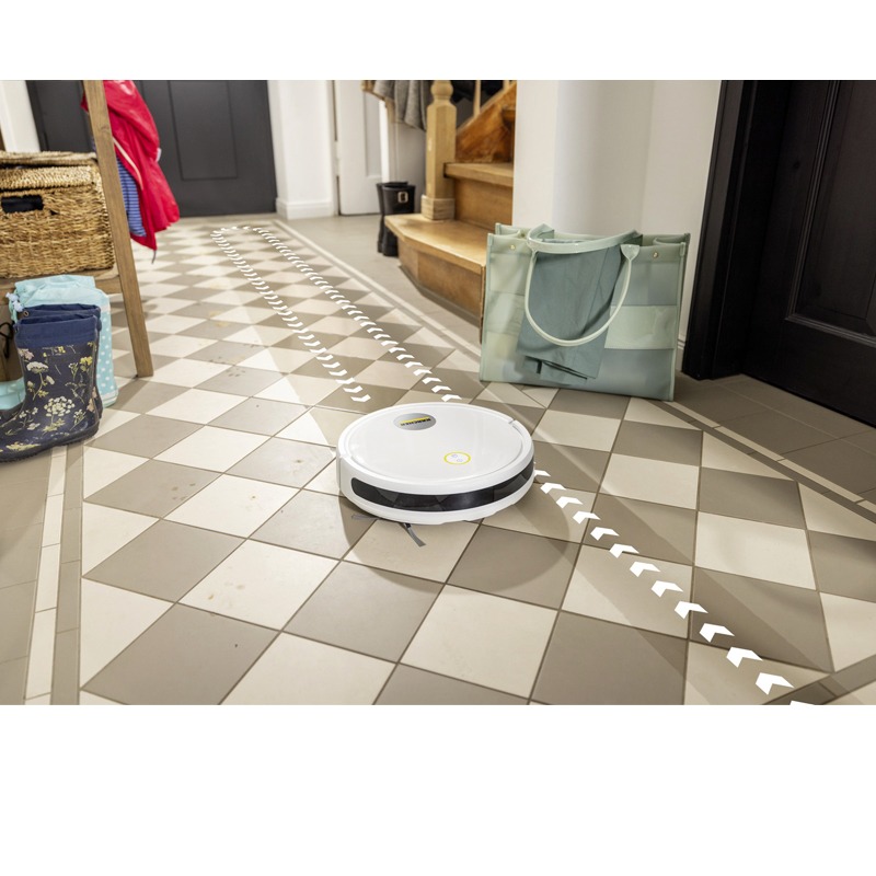Aspirateur Robot KÄRCHER Avec Fonction De Nettoyage RCV 2 - Blanc - Image 2