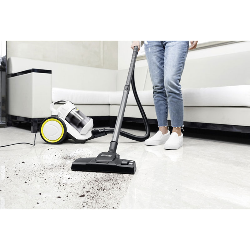 Aspirateur Sans Sac KÄRCHER VC3 Plus 1100W - Blanc - Image 4