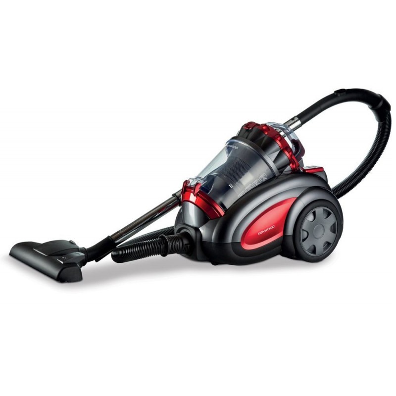 Aspirateur sec sans sac Kenwood - 2200 W - 3,5 L - Noir et rouge (VBP80.000RG), Photo boutique MyTek chez MyTek