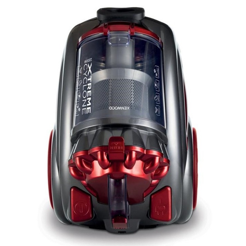Aspirateur Sans Sac KENWOOD VBP80 2200W - Rouge&Noir - Image 3