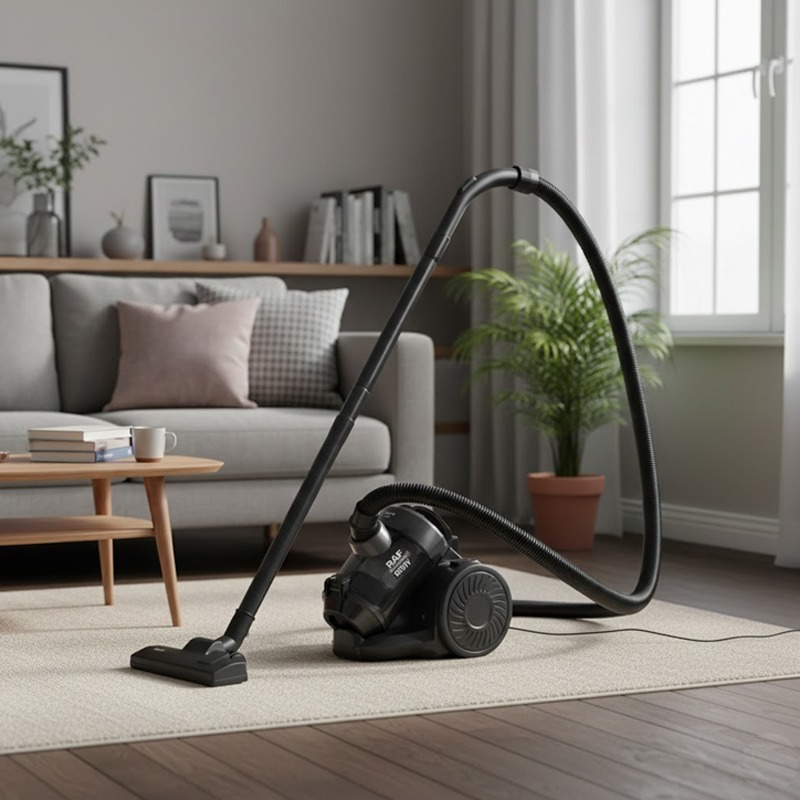 Aspirateur Sans Sac RAF R-8710G 800Watts - Noir - Image 2