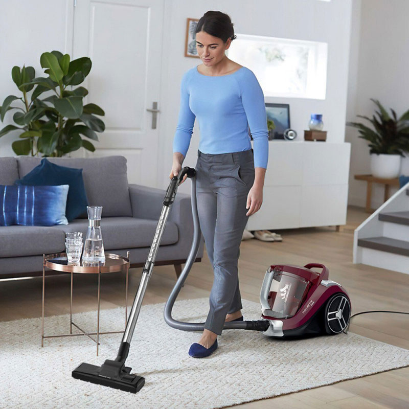 Aspirateur Sans Sac ROWENTA RO4873EA 550W - Rouge - Image 4