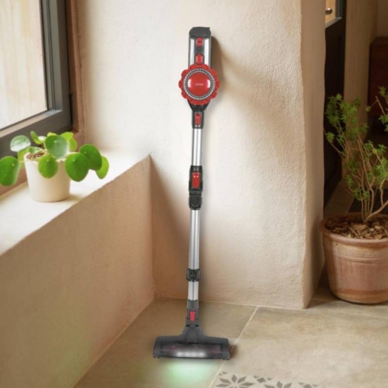 Aspirateur Balai Sans Fil LIVOO DOH138 150W - Rouge - Image 7