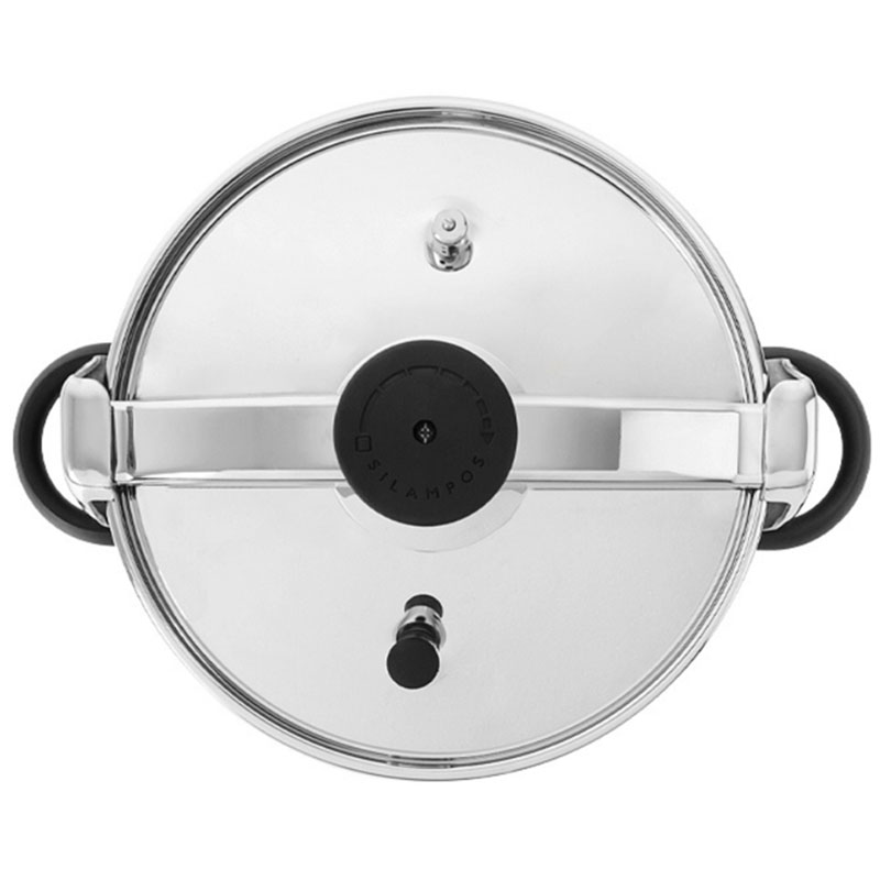 Autocuiseur SILAMPOS TRADIT Aluminium 6L - Inox - Image 4