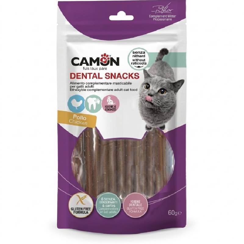 Bâtonnets de PouletCamon pour Chat-60 Gr
