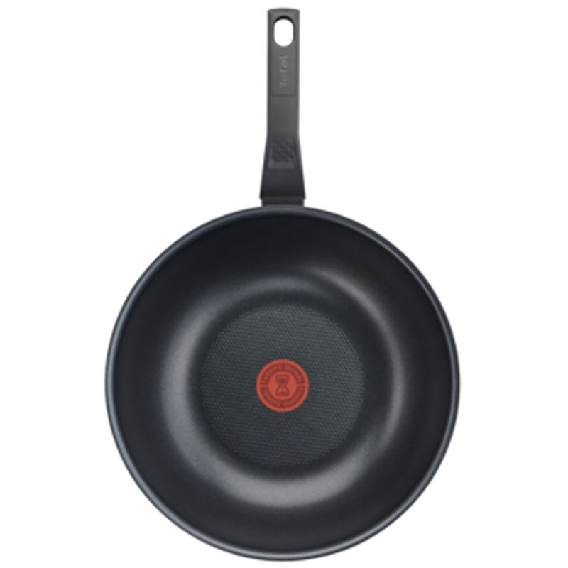 Wok TEFAL Cook & Clean 28 cm - Noir - Image 2