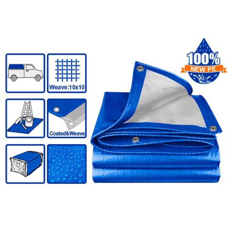 BACHE DE PROTECTION WADFOW 6*8M - Blue