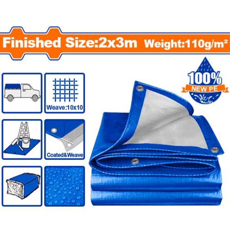 Bache de protection WADFOW 2mx3m   - Bleu - Image 2