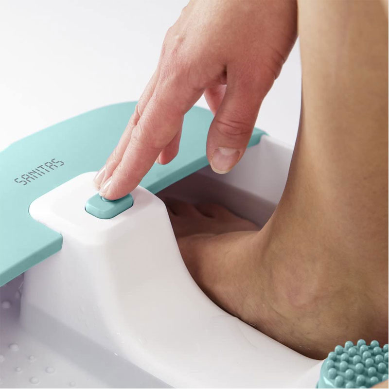 Bain de Pied SANITAS SFB07 60W - Blanc & Bleu - Image 3