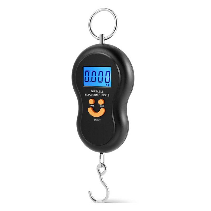 Balance Électronique Portable 50 KG - Noir