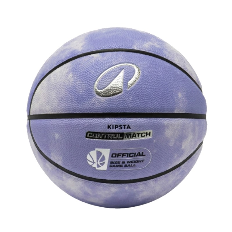 Ballon De Basketball KIPSTA Taille 6 CONTROL MATCH BT500 - Violet