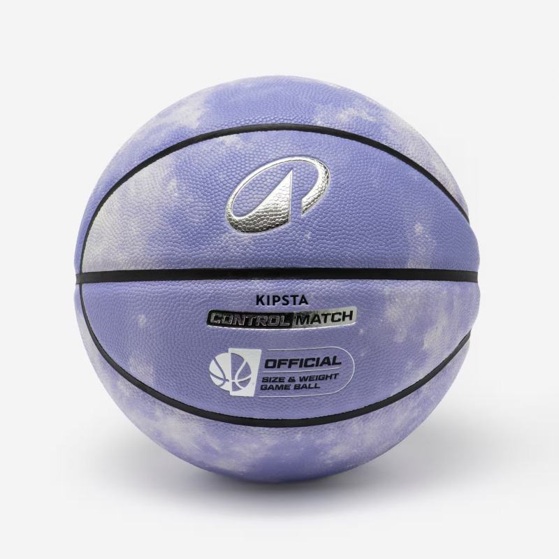 Ballon De Basketball KIPSTA Taille 6 CONTROL MATCH BT500 - Violet - Image 7