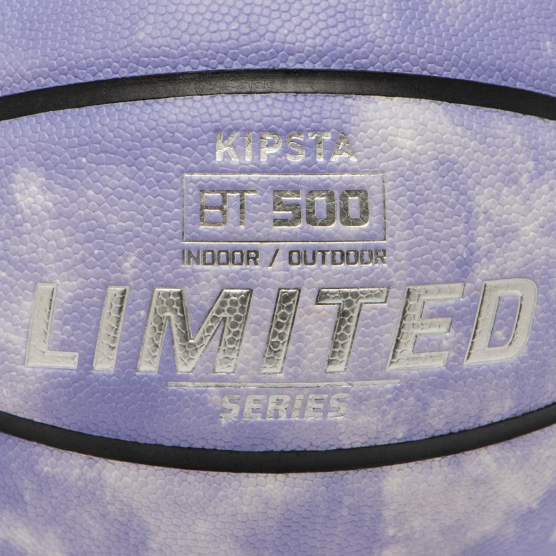Ballon De Basketball KIPSTA Taille 6 CONTROL MATCH BT500 - Violet - Image 5