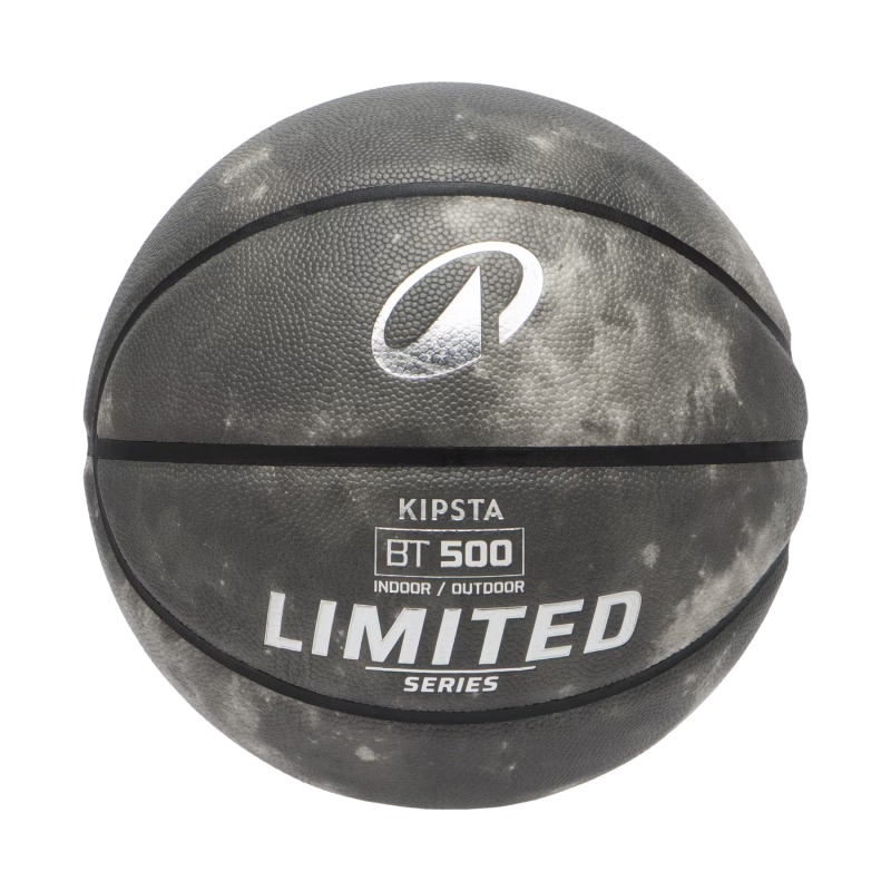 Ballon De Basketball KIPSTA Taille 7 CONTROL MATCH BT500 - Gris
