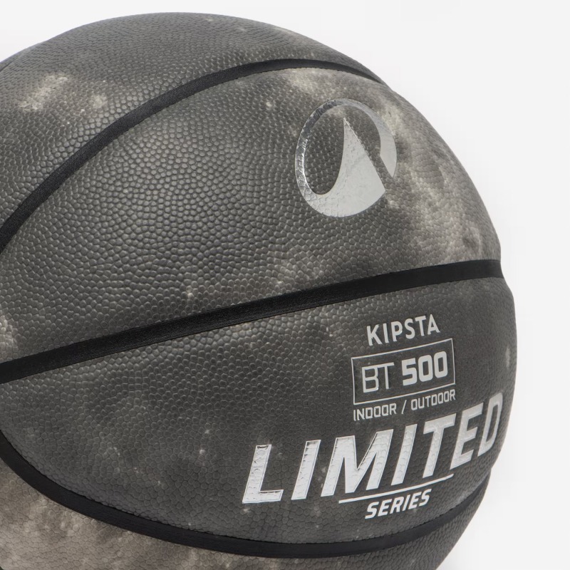 Ballon De Basketball KIPSTA Taille 7 CONTROL MATCH BT500 - Gris  - Image 5