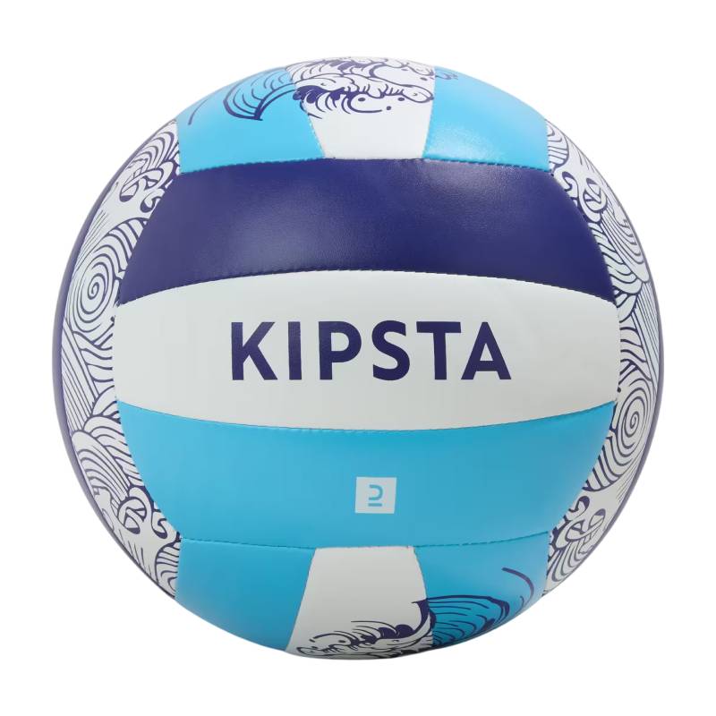 Ballon de beach volley KIPSTA BV100 classique taille 5 - Bleu