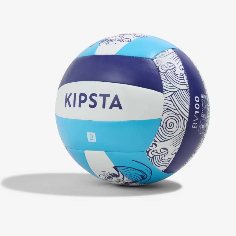 Ballon de beach volley KIPSTA BV100 classique taille 5 - Bleu - Image 2