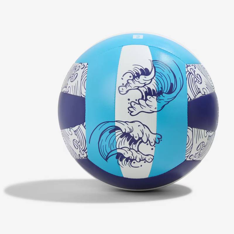 Ballon de beach volley KIPSTA BV100 classique taille 5 - Bleu - Image 3