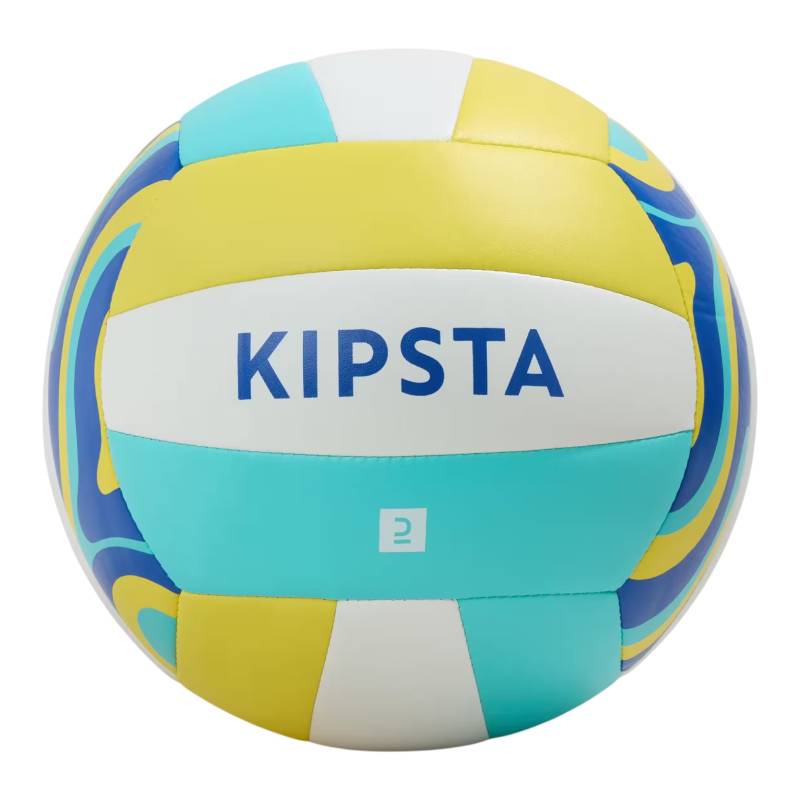Ballon de beach volley KIPSTA BV100 classique taille 5 -Tturquoise