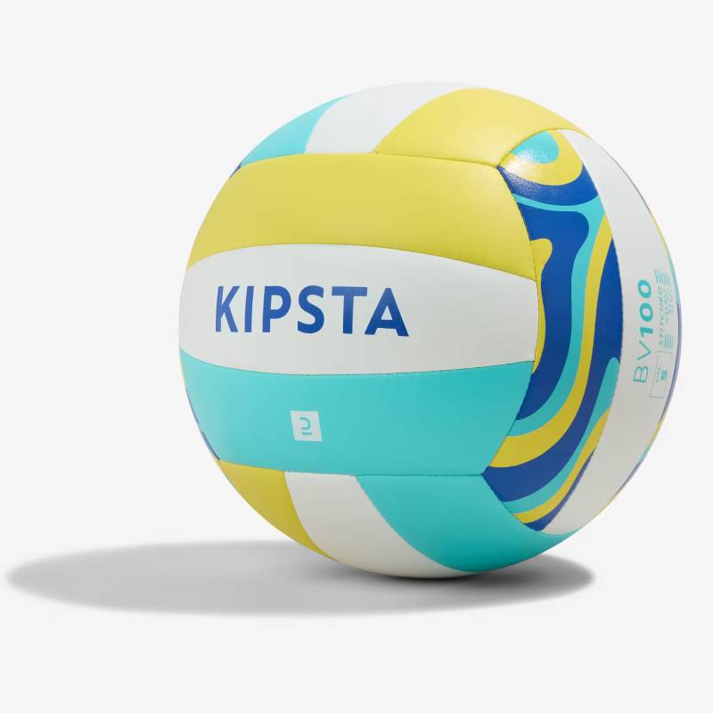 Ballon de beach volley KIPSTA BV100 classique taille 5 -Tturquoise - Image 2