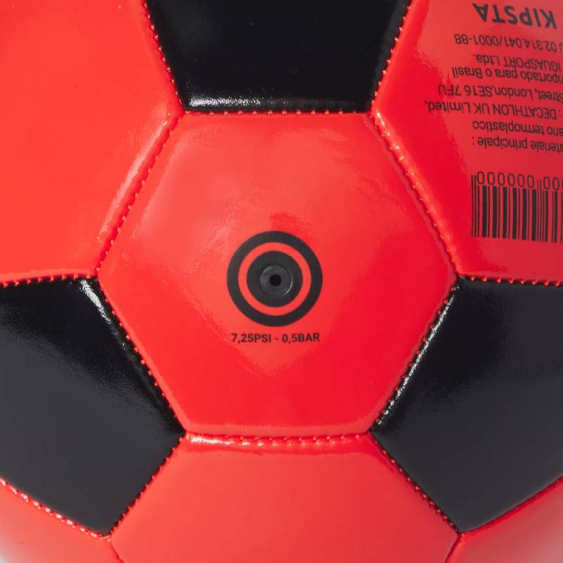 Ballon de football KIPSTA First Kick taille 4 pour enfant - rouge - Image 6