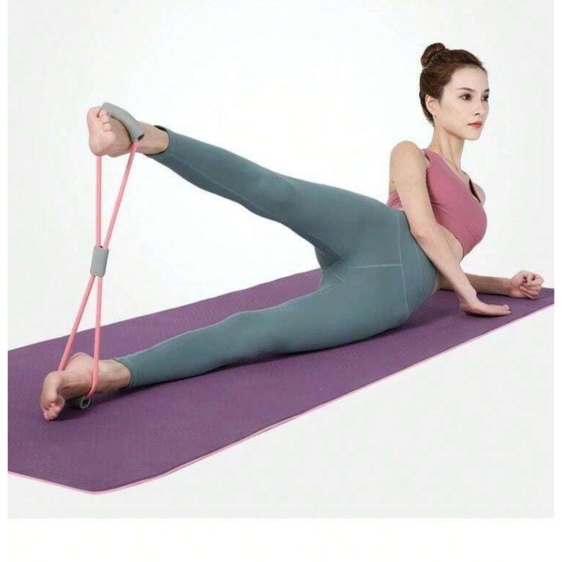 Bande Élastique De Tirage En Forme De 8 - Rose&Gris - Image 6