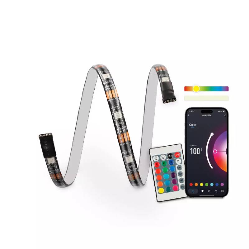 Bande LED TV KSIX BXLEDTV02 RGB 16 Couleurs avec Télécommande