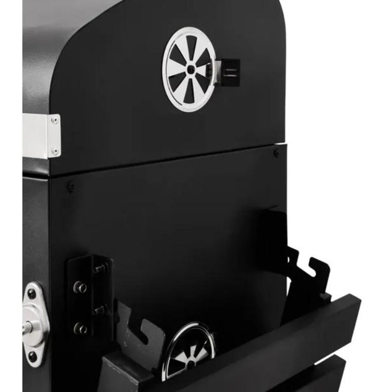 Barbecue à Charbon XXL réglable en hauteur - Noir - Image 5