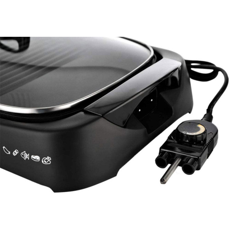 Barbecue Électrique KENWOOD Health Grill HG230 1700W - Noir - Image 5